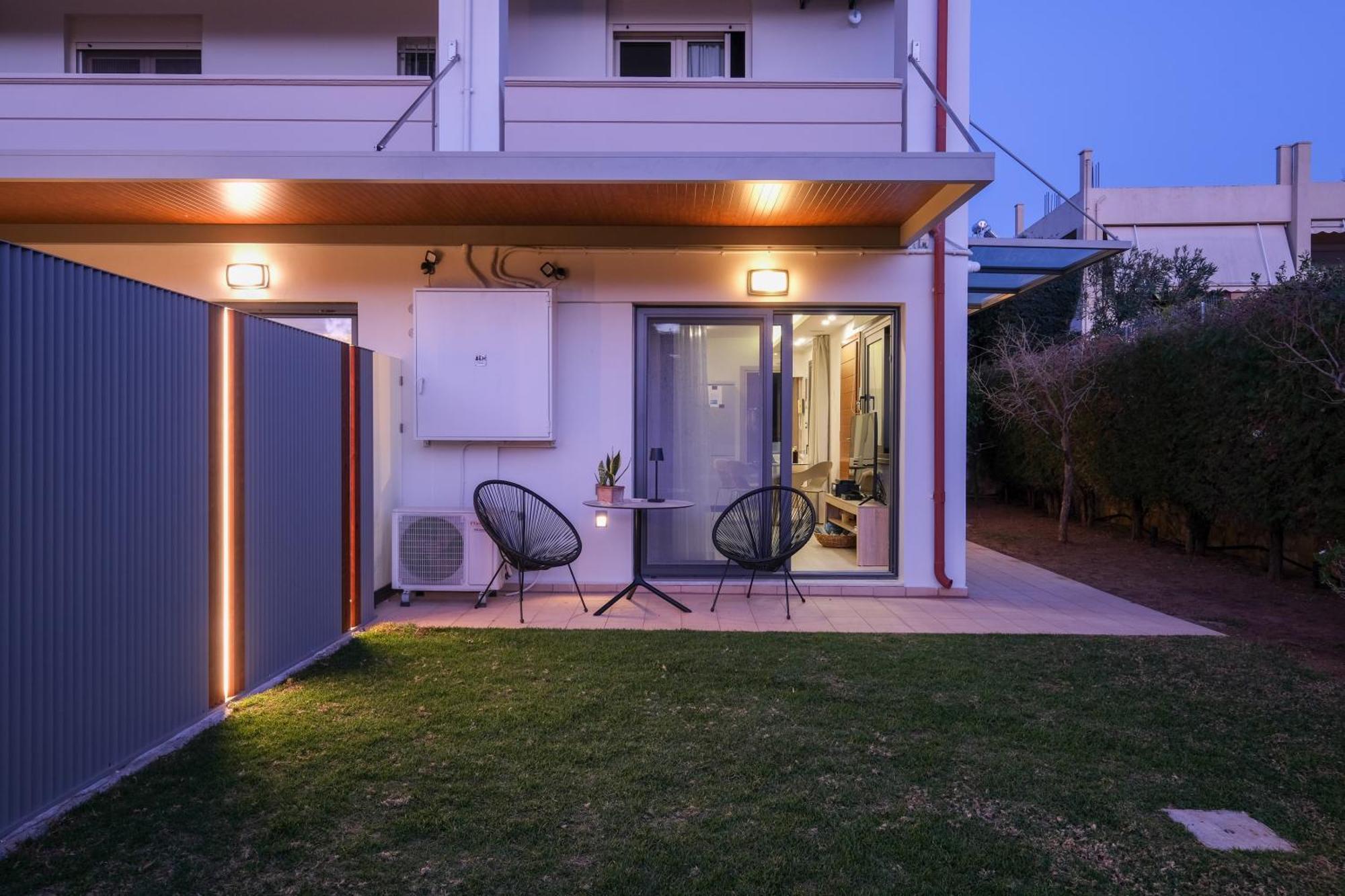 Glaros Casa Verde - Cozy Flat With Garden Near Beach Като-Дарацо Екстер'єр фото