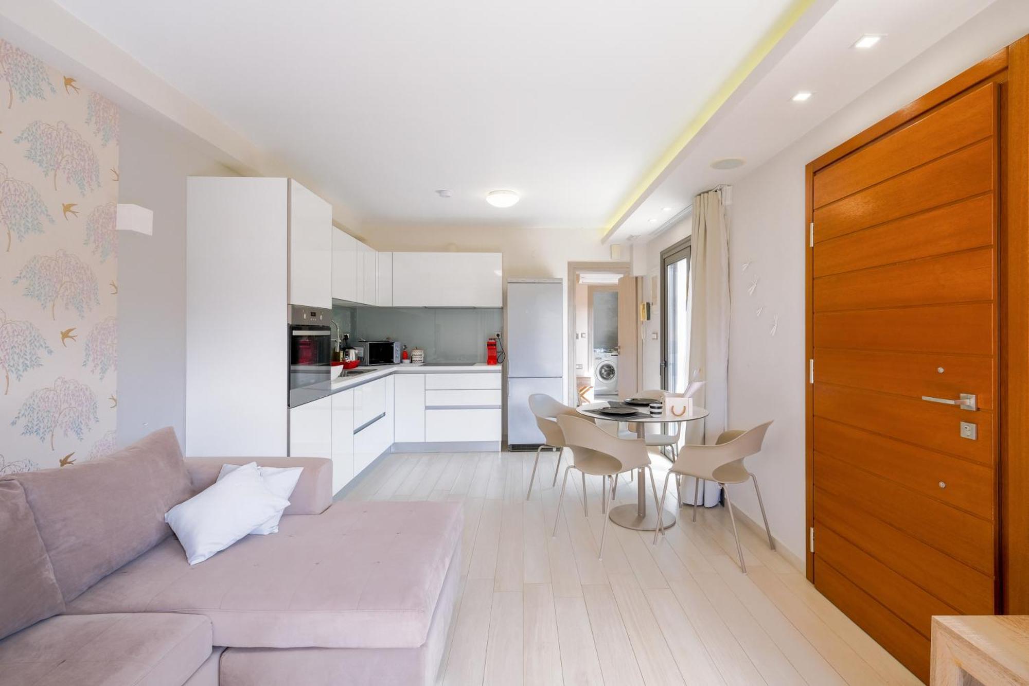 Glaros Casa Verde - Cozy Flat With Garden Near Beach Като-Дарацо Екстер'єр фото