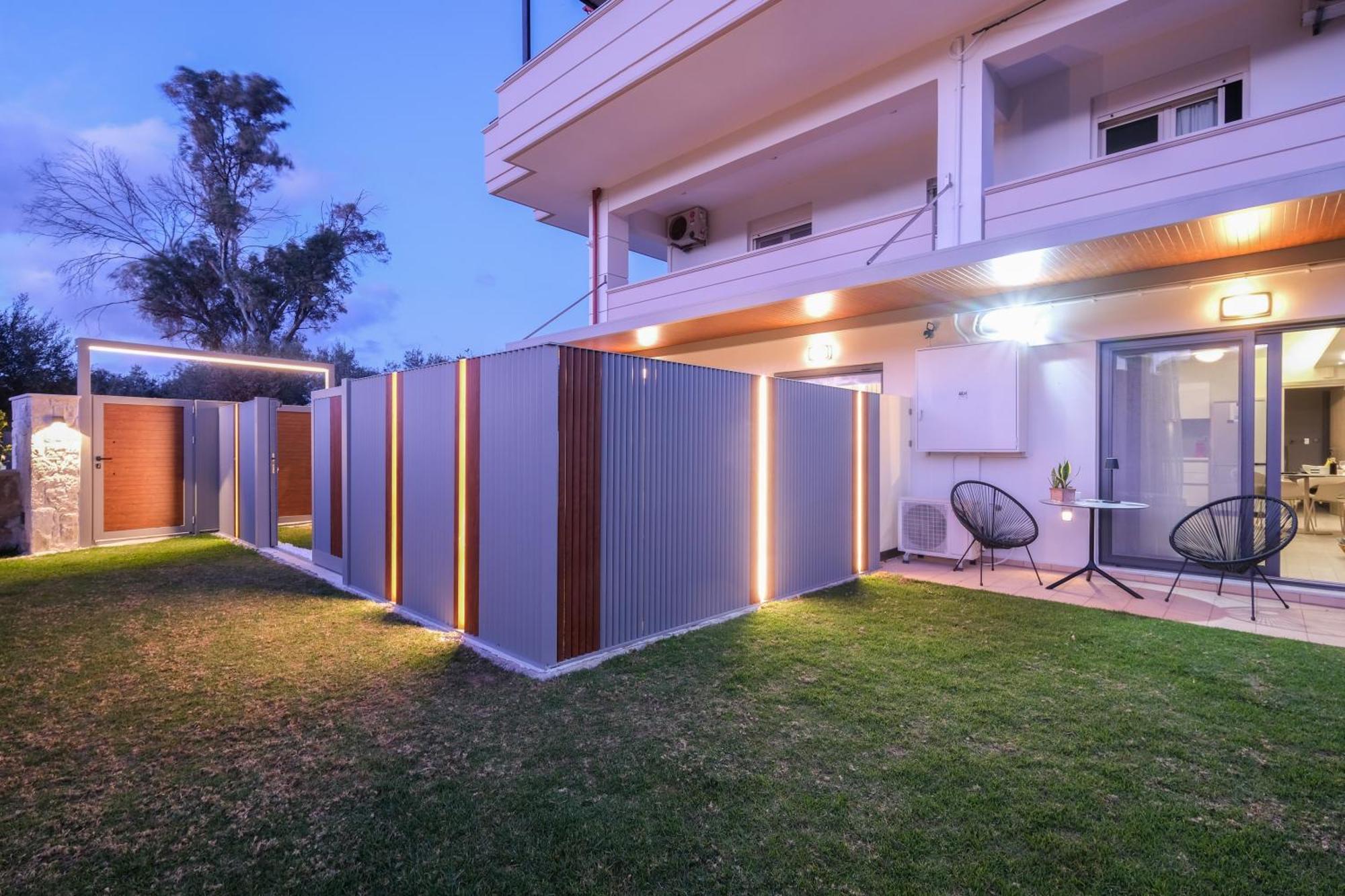 Glaros Casa Verde - Cozy Flat With Garden Near Beach Като-Дарацо Екстер'єр фото