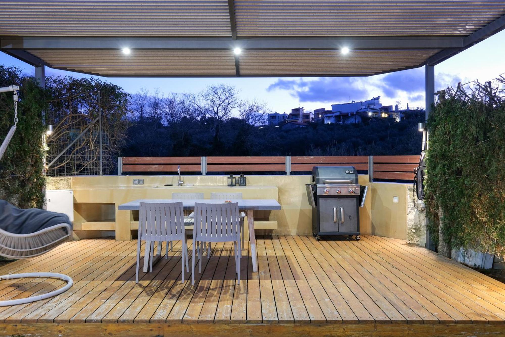 Glaros Casa Verde - Cozy Flat With Garden Near Beach Като-Дарацо Екстер'єр фото